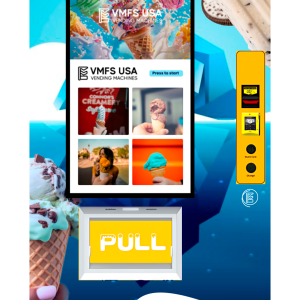 Big Screen Ice Cream Vending Machine