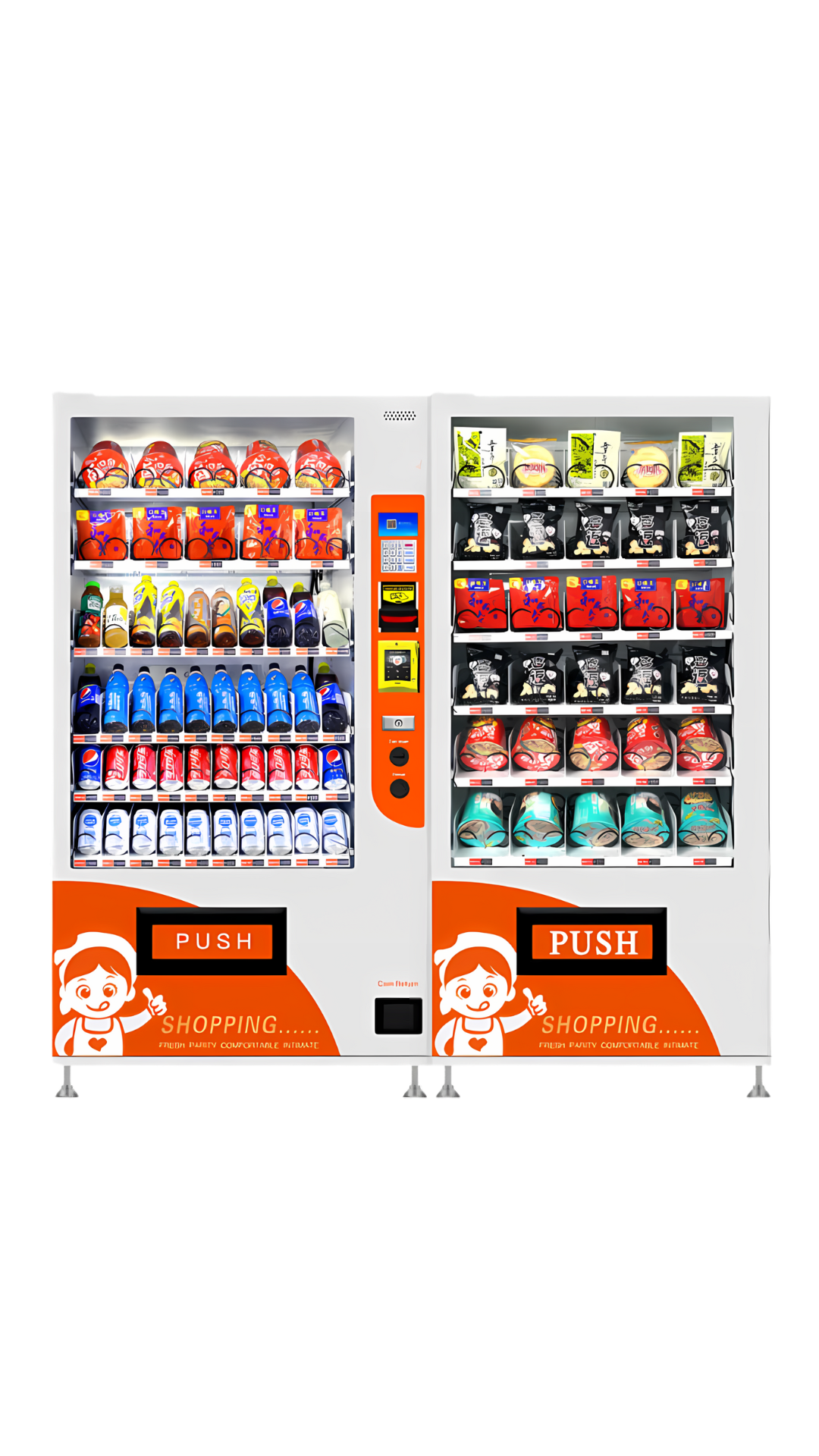 Dual Combo Vending Machine